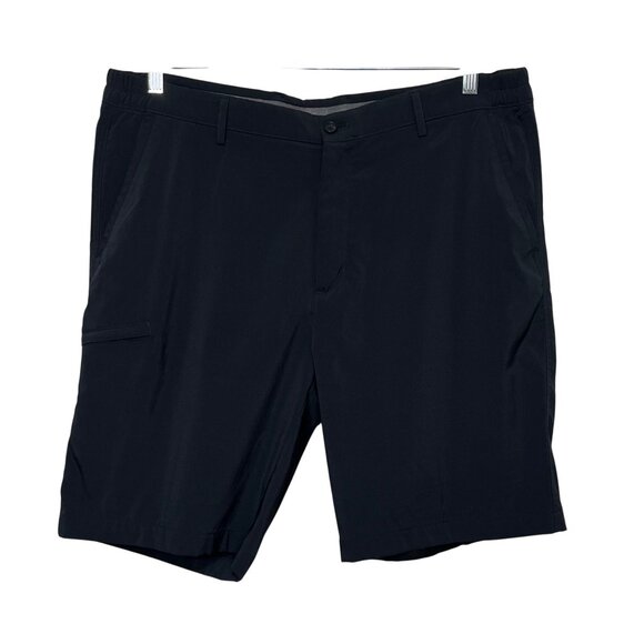 Greg Norman Golf Shorts Mens Size 38 Black Stretch Comfort Waistband Pockets - Picture 1 of 9